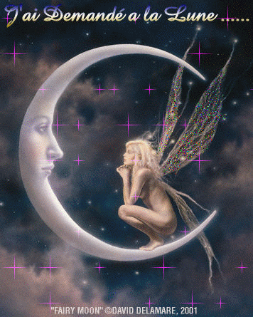 un ange sur la lune